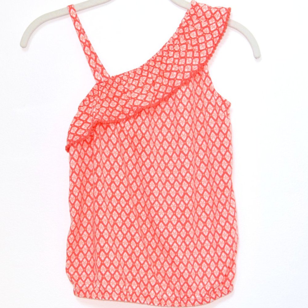Gymboree Off-the-Shoulder Pompom Fringe Top - Size 10